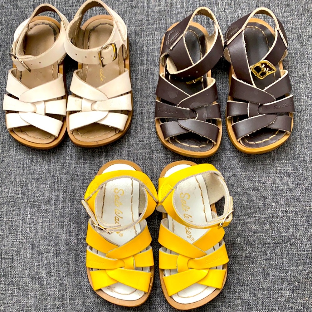 Size 5 salt water sandal lot